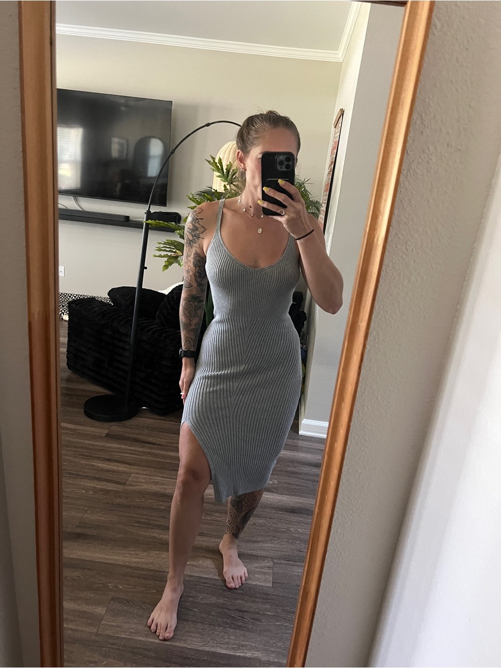 Abercrombie & Fitch midi dress